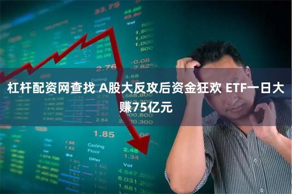 杠杆配资网查找 A股大反攻后资金狂欢 ETF一日大赚75亿元