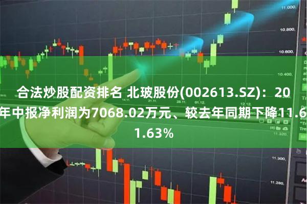 合法炒股配资排名 北玻股份(002613.SZ)：2024年中报净利润为7068.02万元、较去年同期下降11.63%